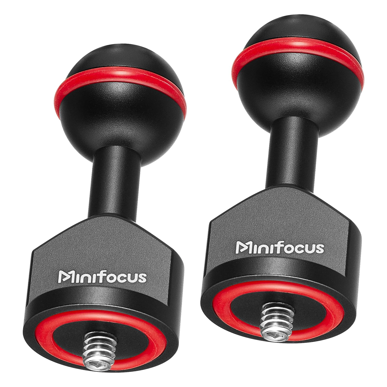 MINIFOCUS 1'' Ball Adapter - 1/4"-20 Screw 2 PCS