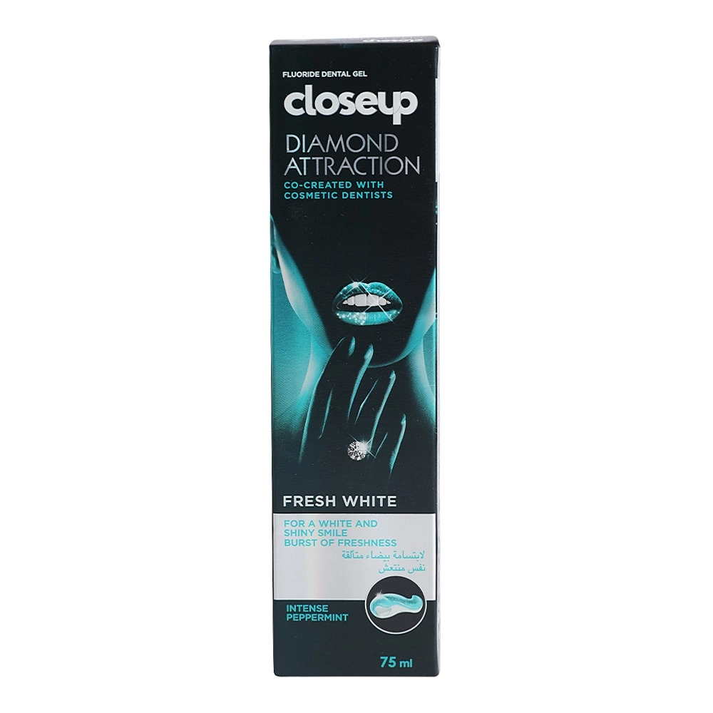 closeup Diamond Attraction Power White Refreshing Menthol Toothpaste 75 ml