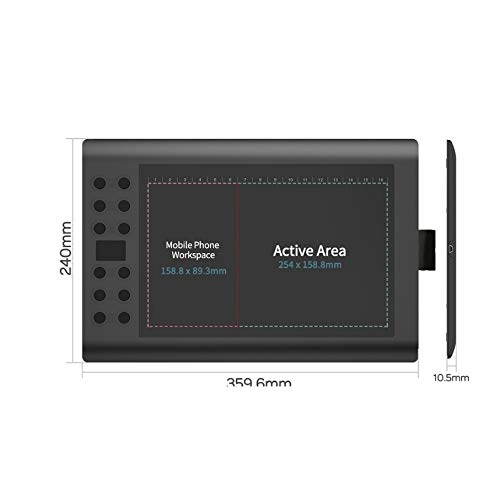 Levels Digital Tablet - 10 x 6 inch 8192 levels
