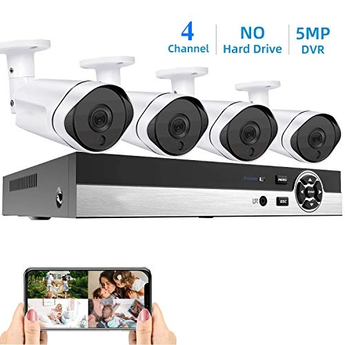 4MP Security Camera System - 4PC 4Channel