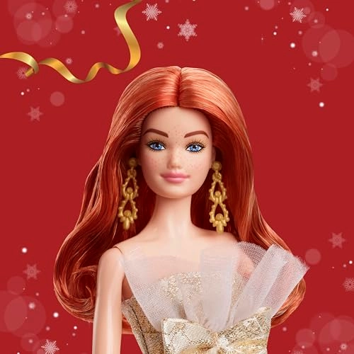 Holiday Barbie - Signature Red Hair Gold Ages 6+