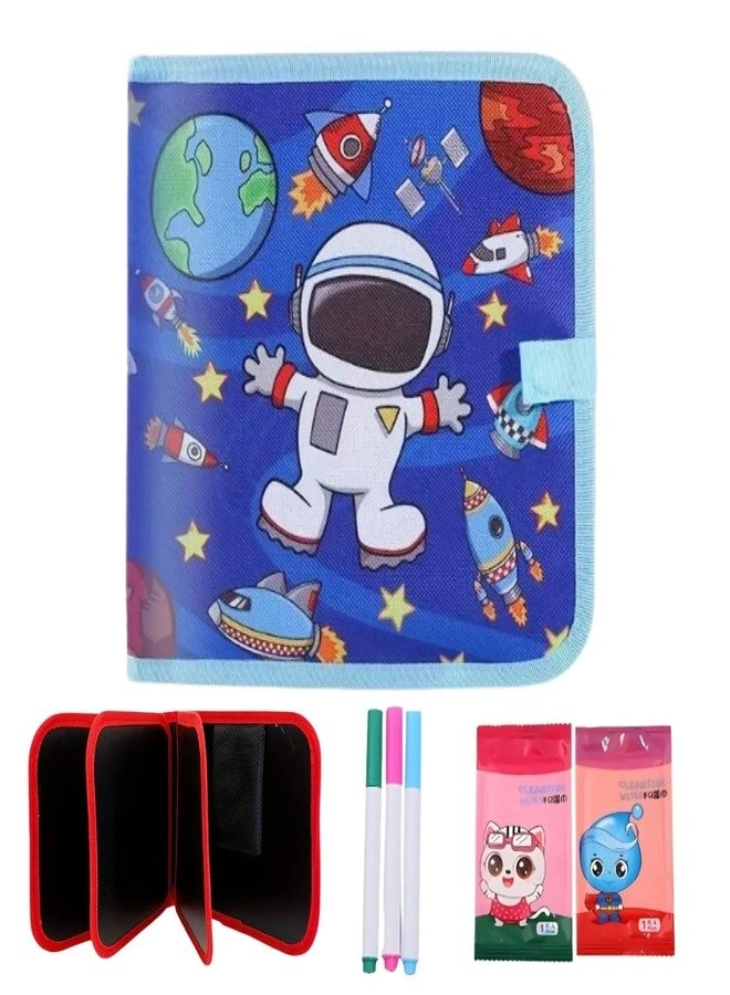 PLUSPOINT Erasable Doodle Book Astronaut - 3+ years
