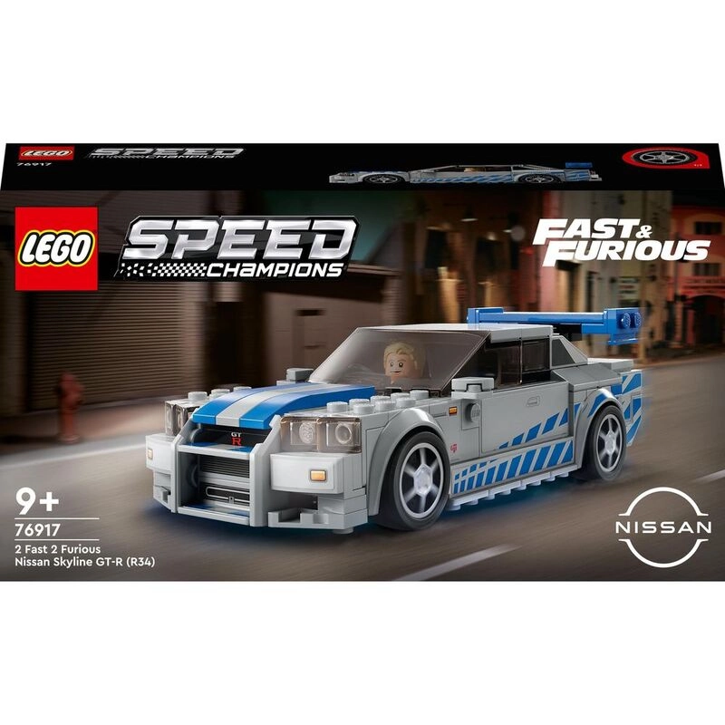 Nissan Skyline GT-R (R34) (76917) - Speed Champions 2 Fast 2 Furious