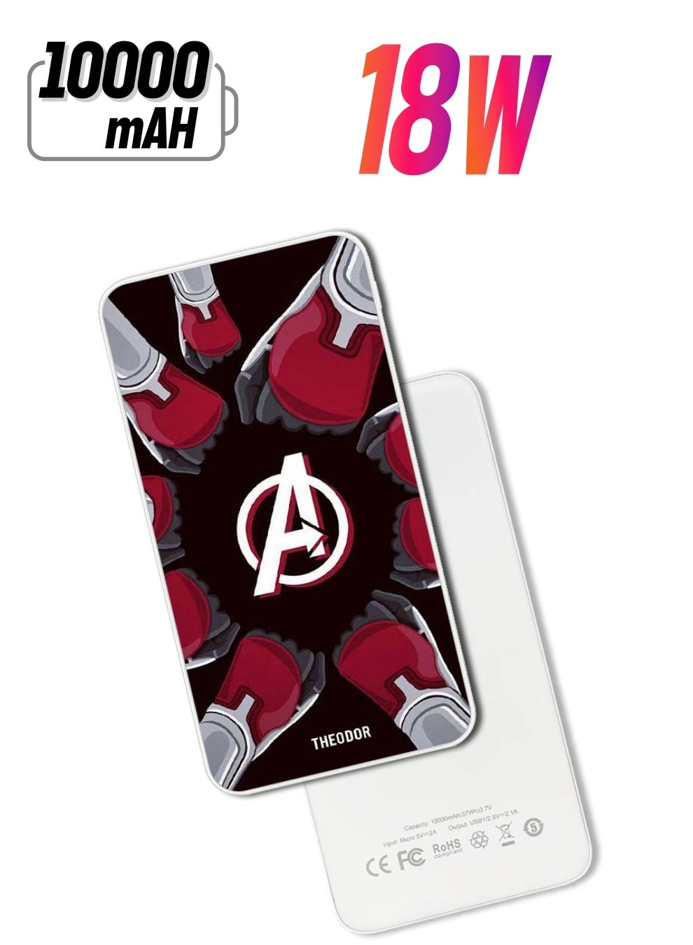 Theodor PPBA149 - 10000mAh 18W