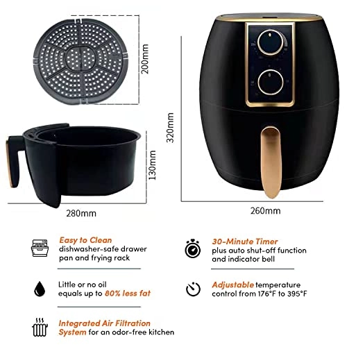 Deluxe Electric Air Fryer
