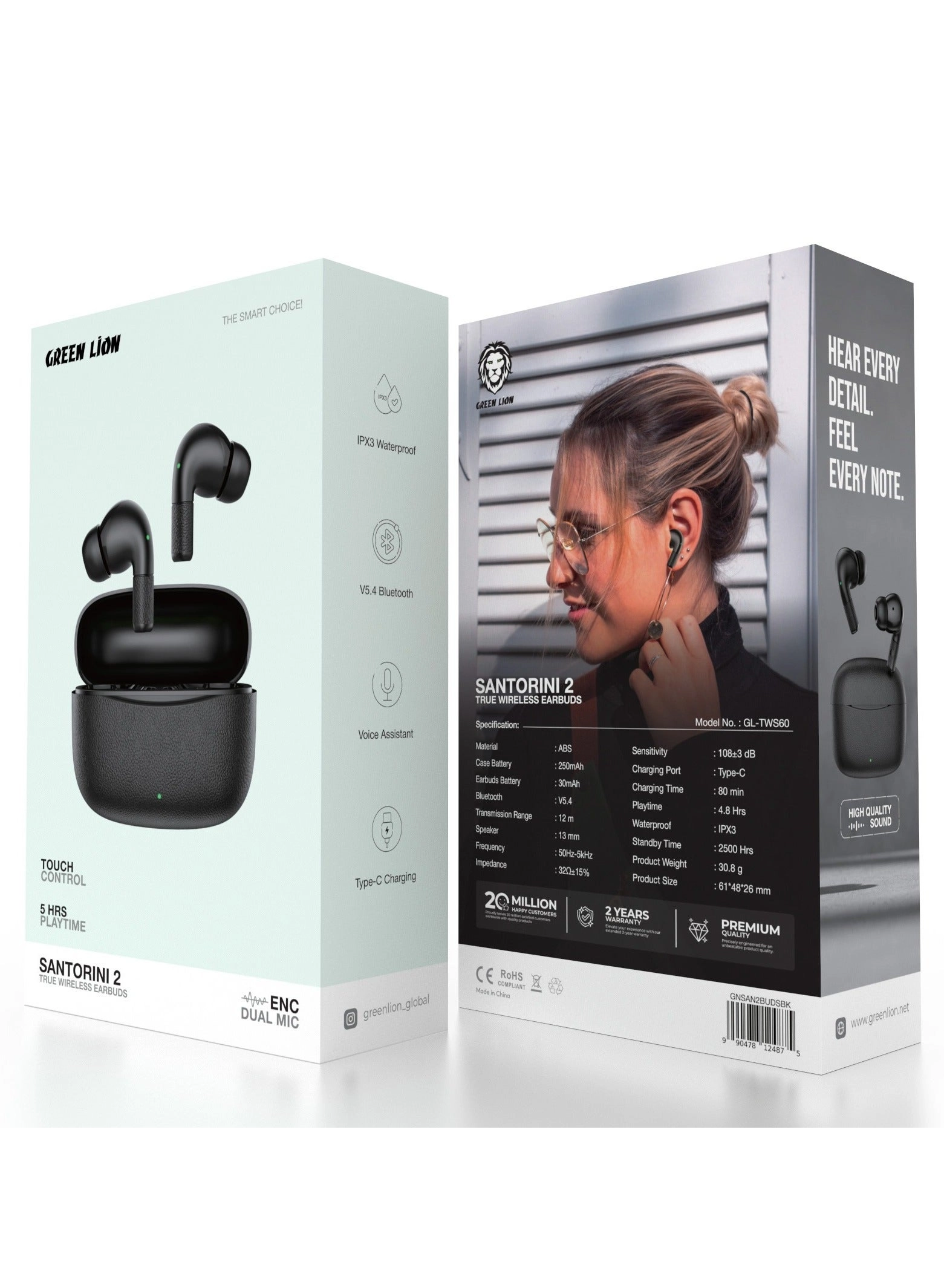 Santorini 2 Wireless Earbud
