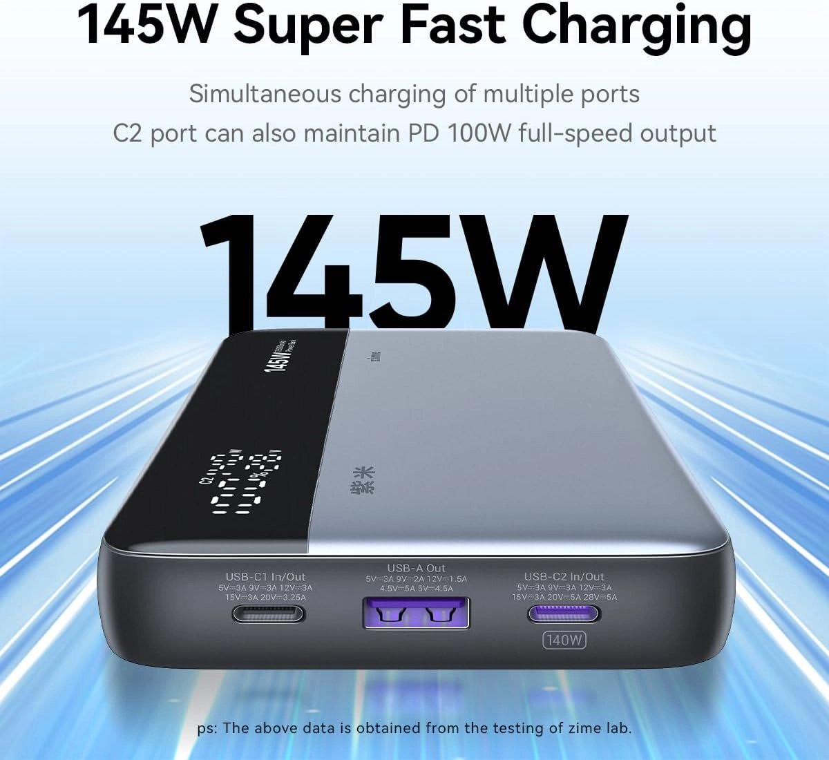 B145 - 25000mAh 145W