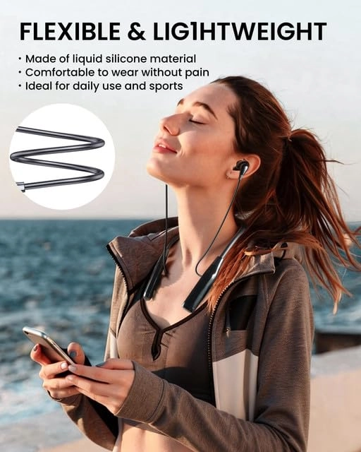 Neckband Headphones Wireless Earbud