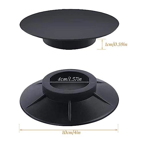 Anti Vibrant Pads - Washing Machine 4 Pack Black