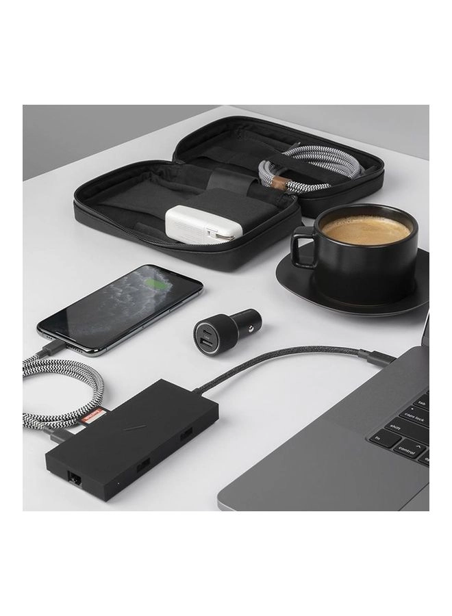 TYPE-C-SMH-GRY - 7-in-1 48W Power Delivery 4K@30Hz
