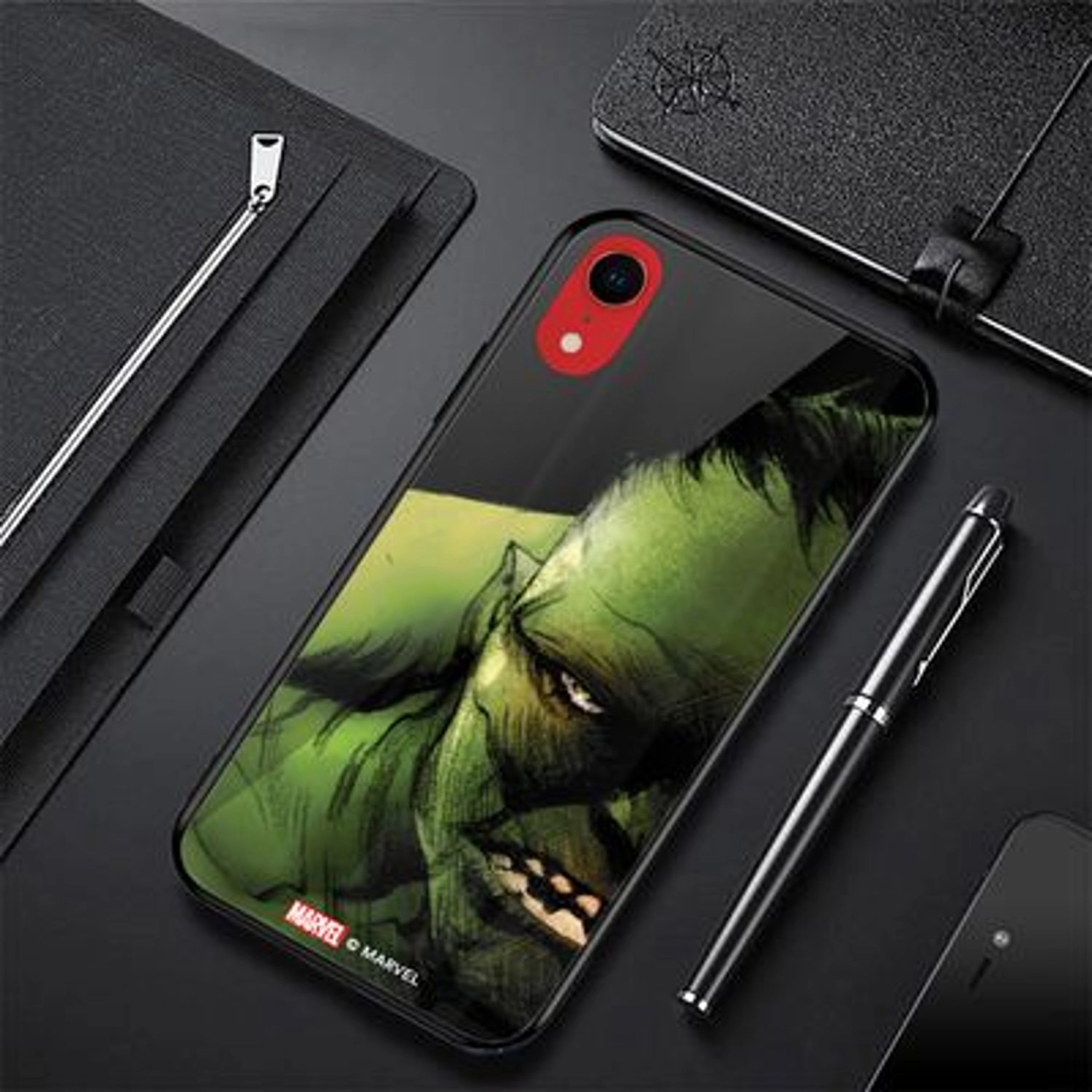 Hulk Half Profile Face Back Case for iPhone XR