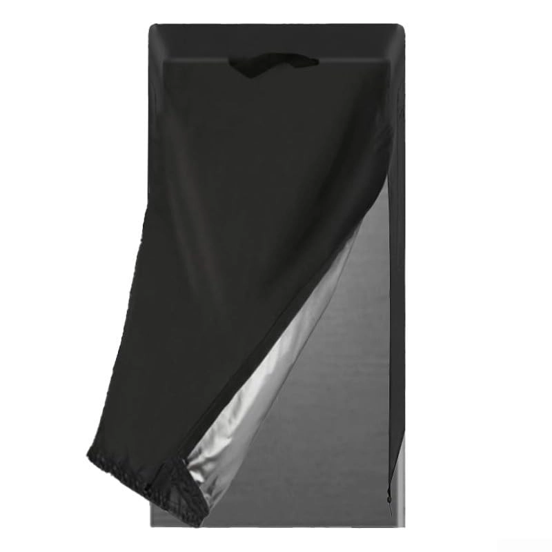 Besshepplo Refrigerator Cover - 210D Waterproof 60*85*185CM Black