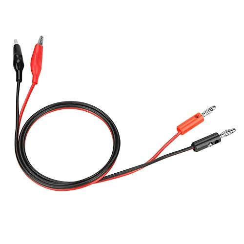 Banana Plug to Clip Cable - 5A 30V Banana plug to clip