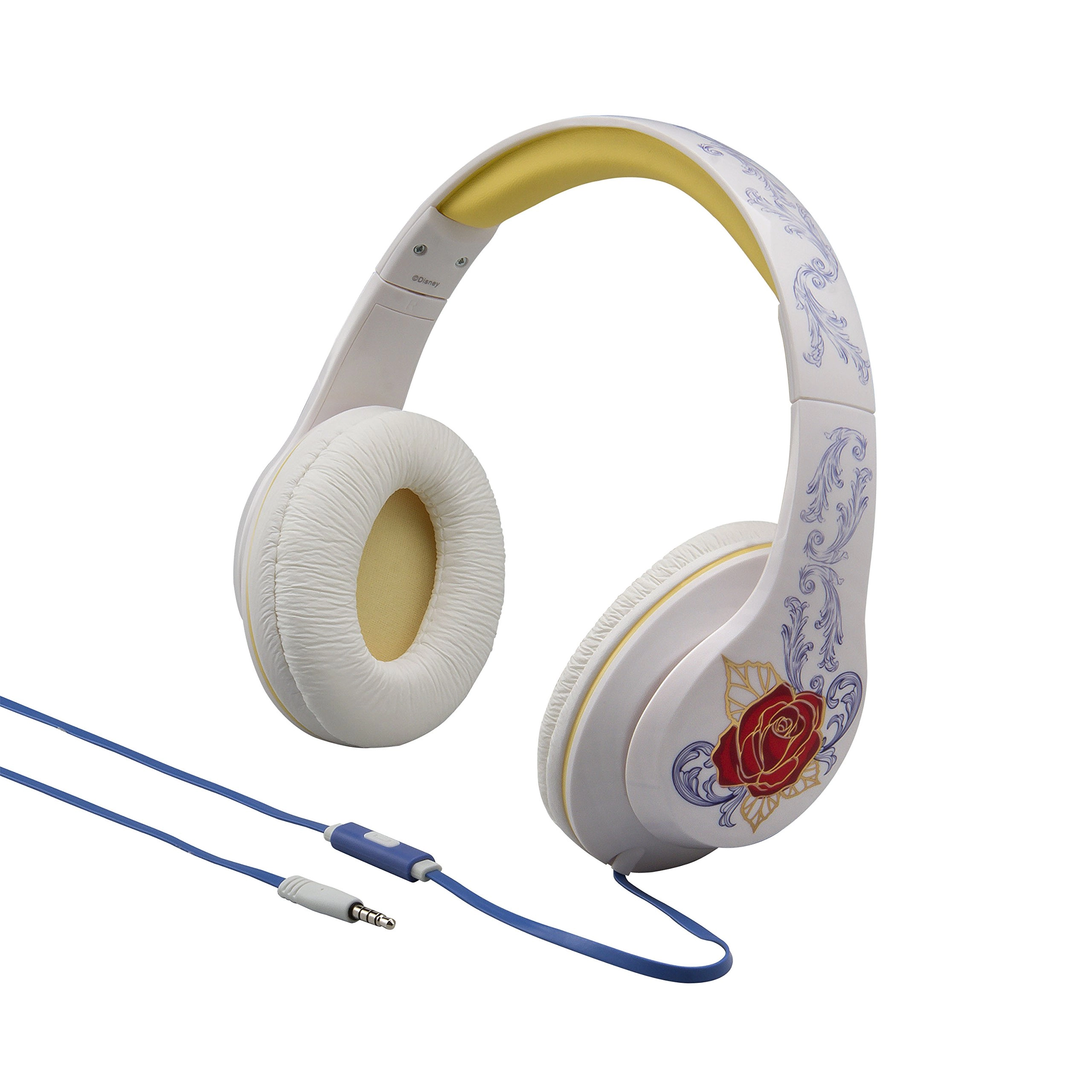 eKids, LLC Disney’s Beauty and the Beast Over Ear Headphones Wired Headphone