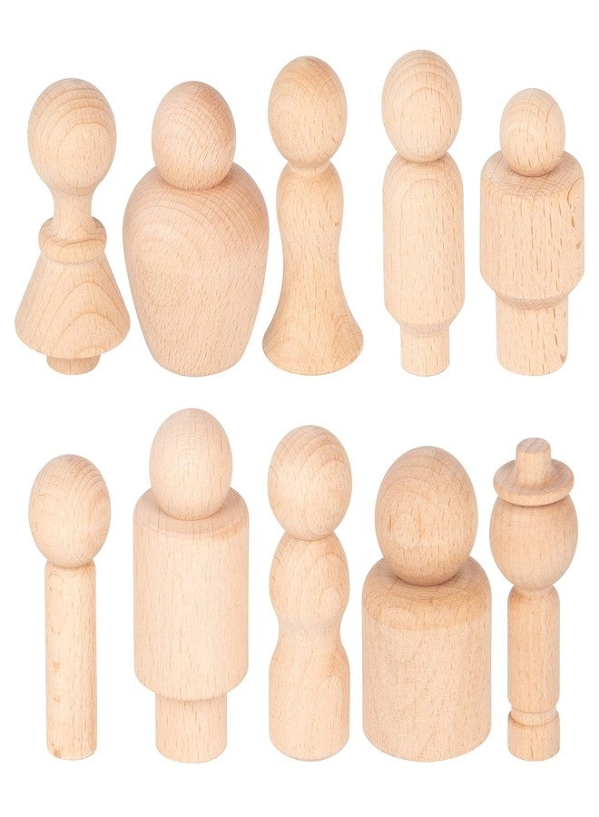 Tickit Wooden Community Figures - 18m+ Set of 10