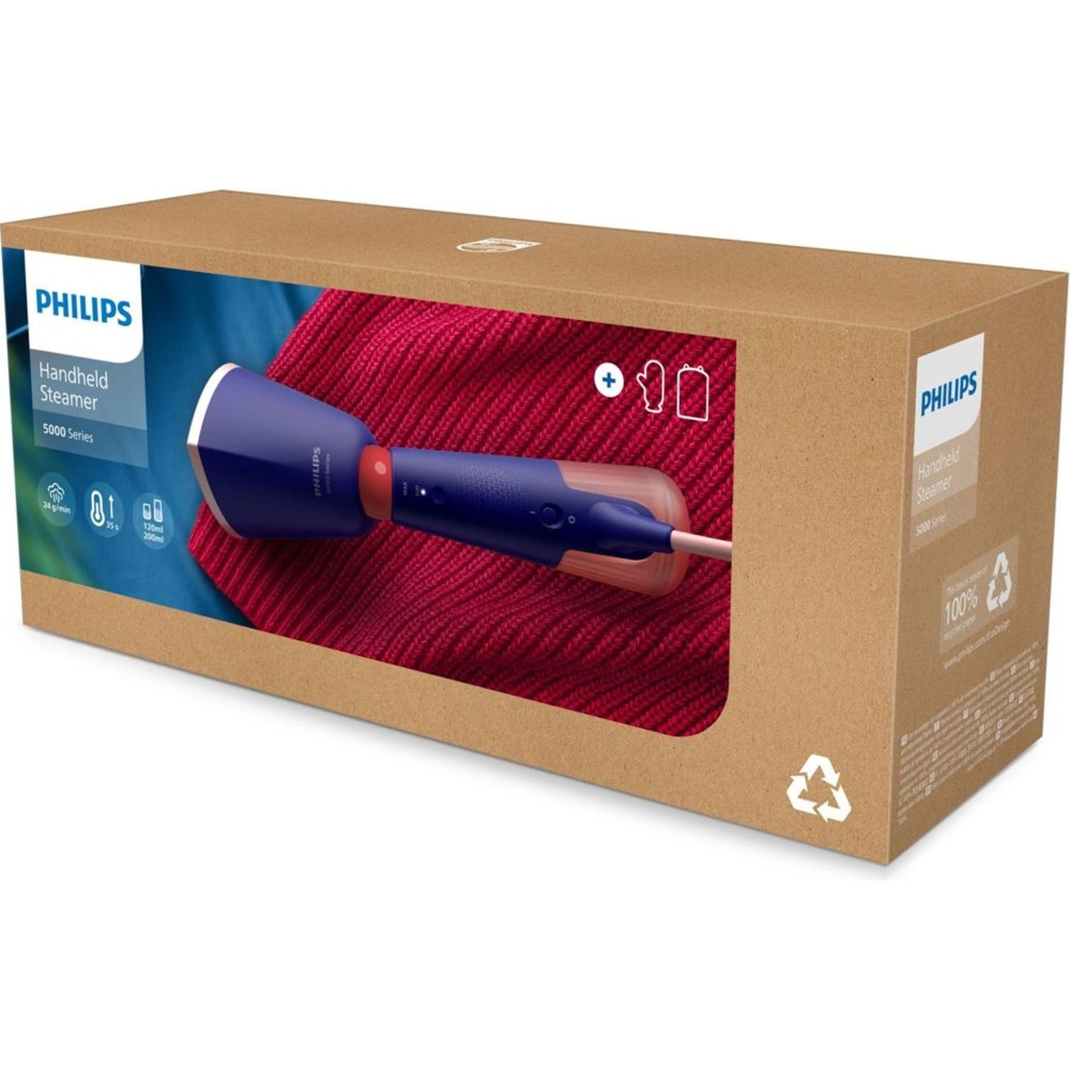 5000 Series Handheld Steamer - 1400 W Marine Blue