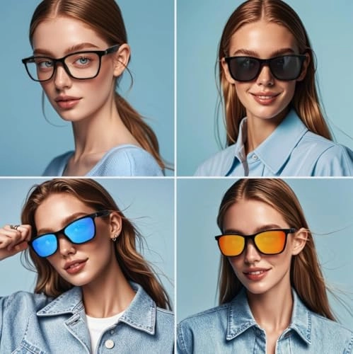 Sports Smart Glasses - Color-Changing UV400 Bluetooth 5.3