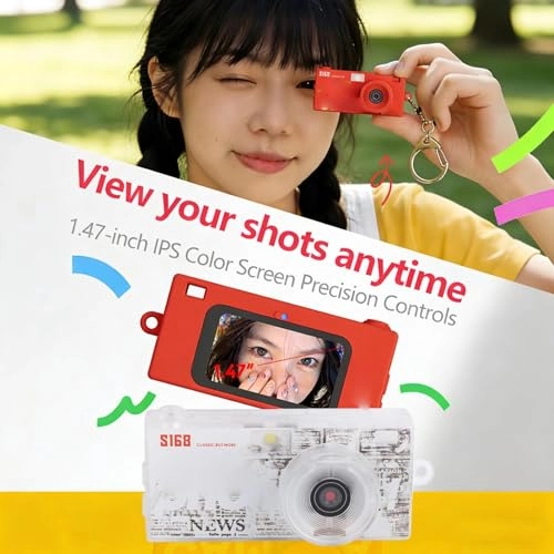 Keychain Digital Camera - 2K 12MP