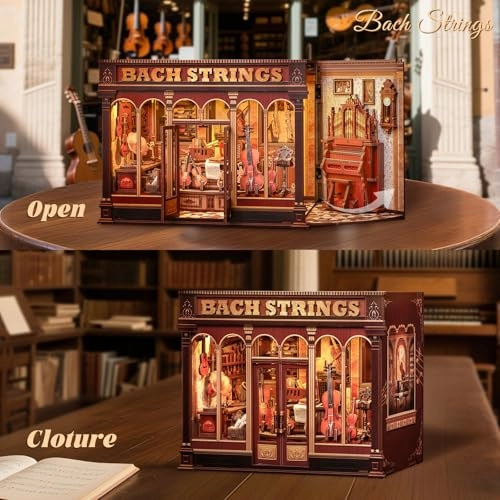 DIY Book Nook Kit - Bach Strings