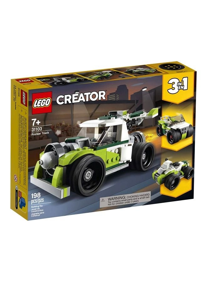 Creator Rocket Truck - Vehicle 198 pcs