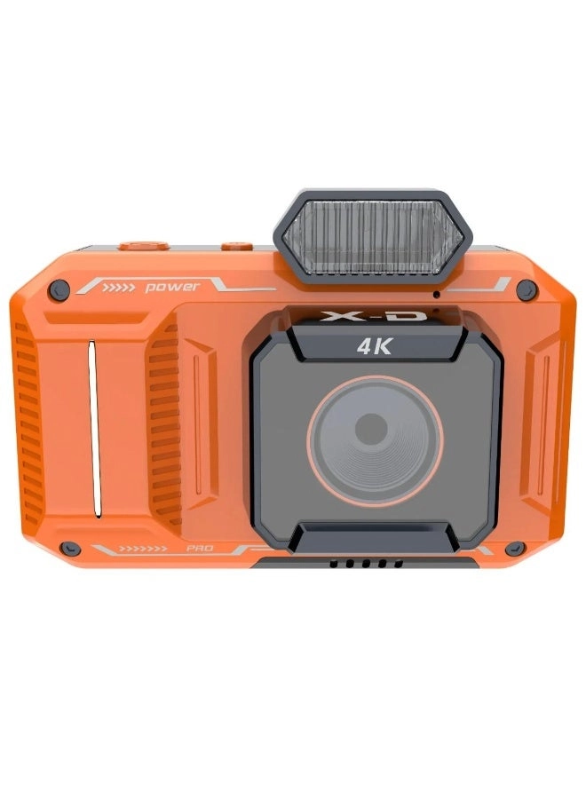 Waterproof Digital Camera - 13MP 18x Zoom