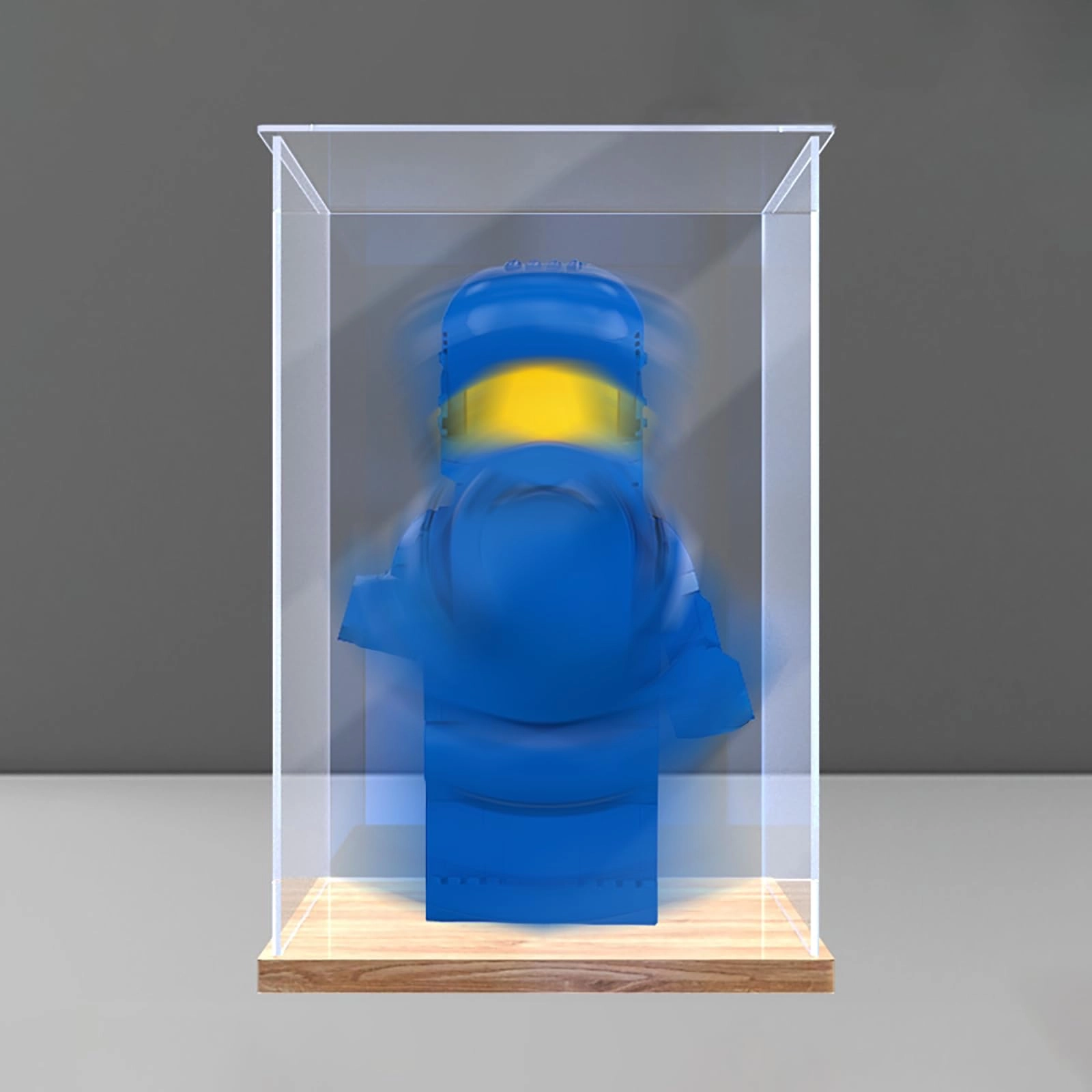 Showcase for 40921 - Thick Durable Acrylic 20 x 15 x 30 cm