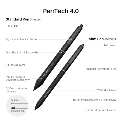 Kamvas Pro 24 (Gen 3) - 23.8 Inch 16384 levels