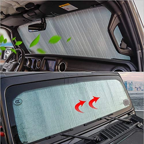 Windshield Sun Shade - Jeep Wrangler 2018|2019