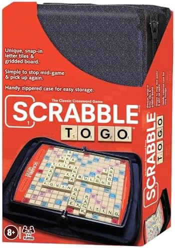 Winning Moves Scrabble to Go USA - Travel Version