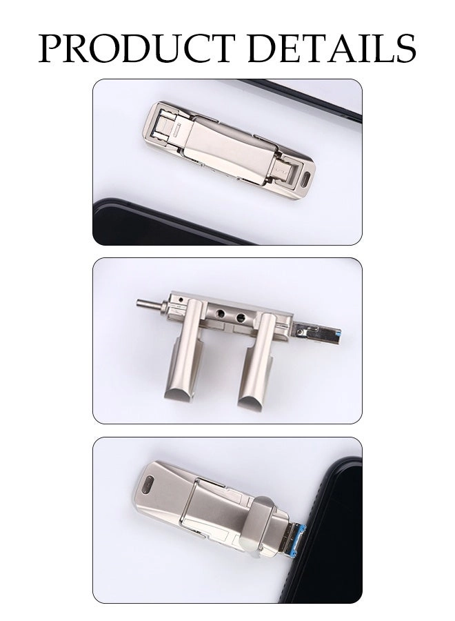 JC03550CY - USB 3.0 1TB USB A Lightning USB C