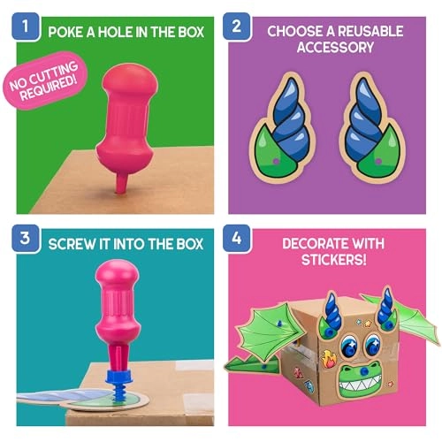 Boxineers Cardboard Animals - 5 Years 90 pieces