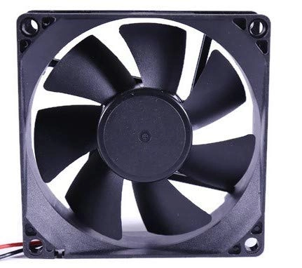 Electronicspices 12v Brushless 3Inch DC Cooling Fan - 1pcs 80X80 mm