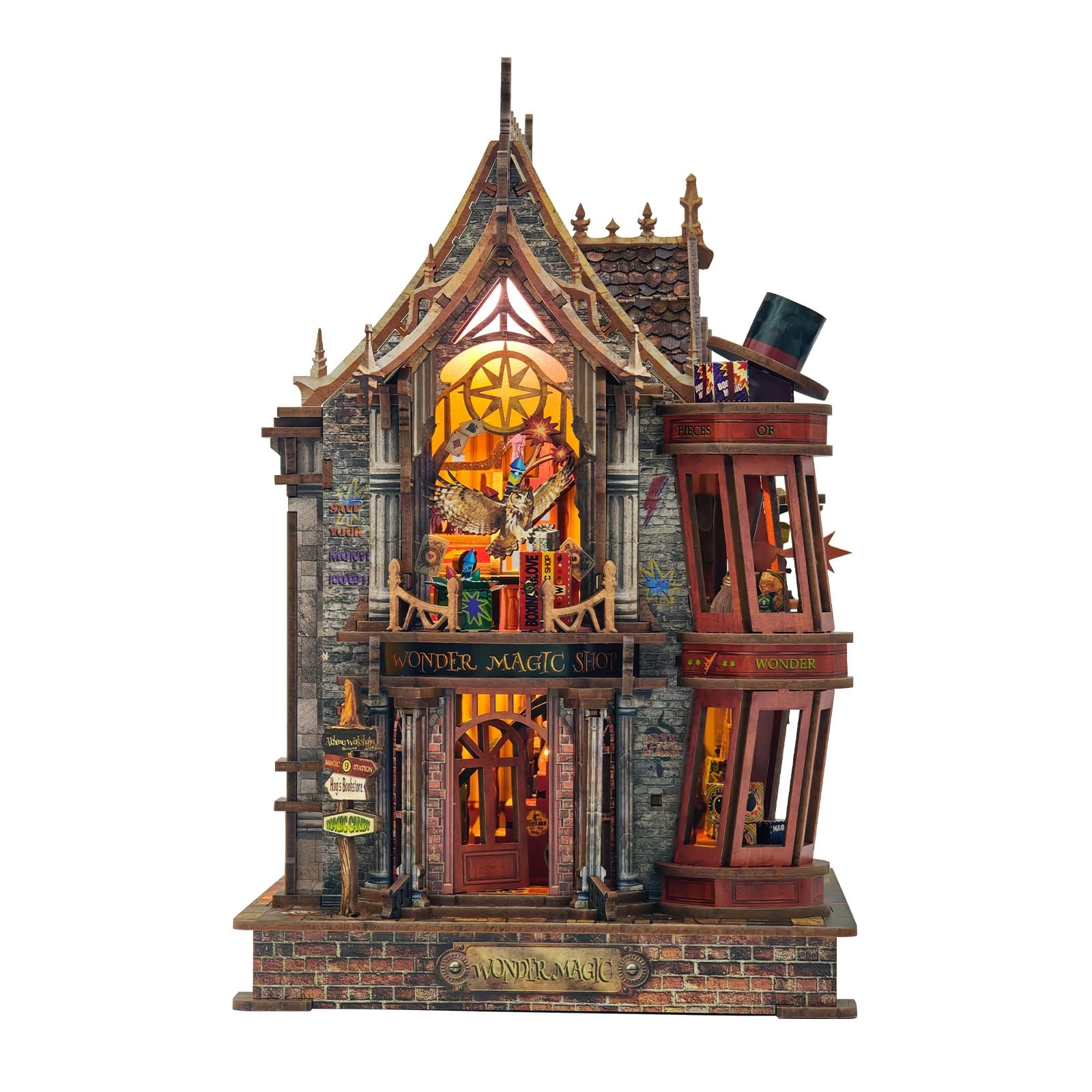 STRUCWOOD Halloween Magic Wonder House 3D Puzzle (SQ-126)
