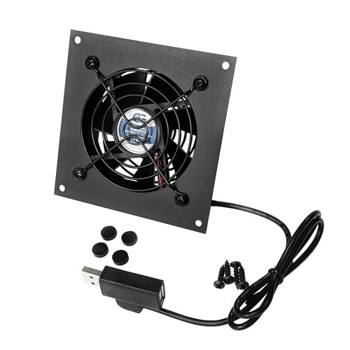 Coolerguys USB Powered Cooling Fan Kits - Single 80mm