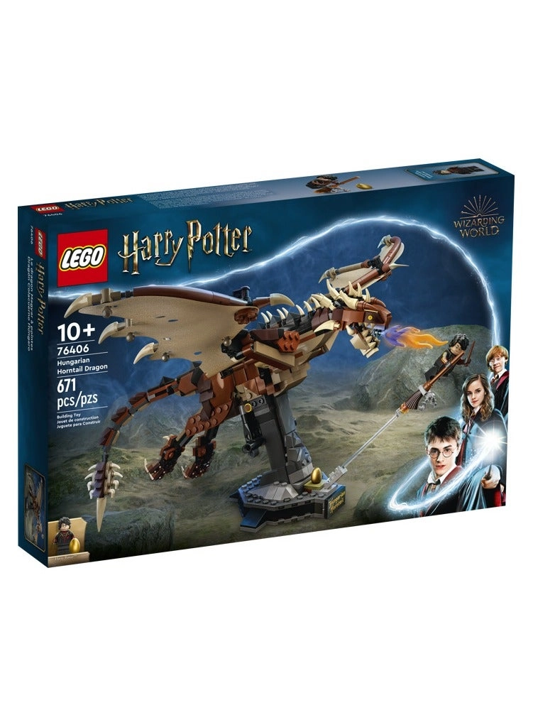 Harry Potter Hungarian Horntail Dragon (76406) - with Minifigure 40 cm wingspan