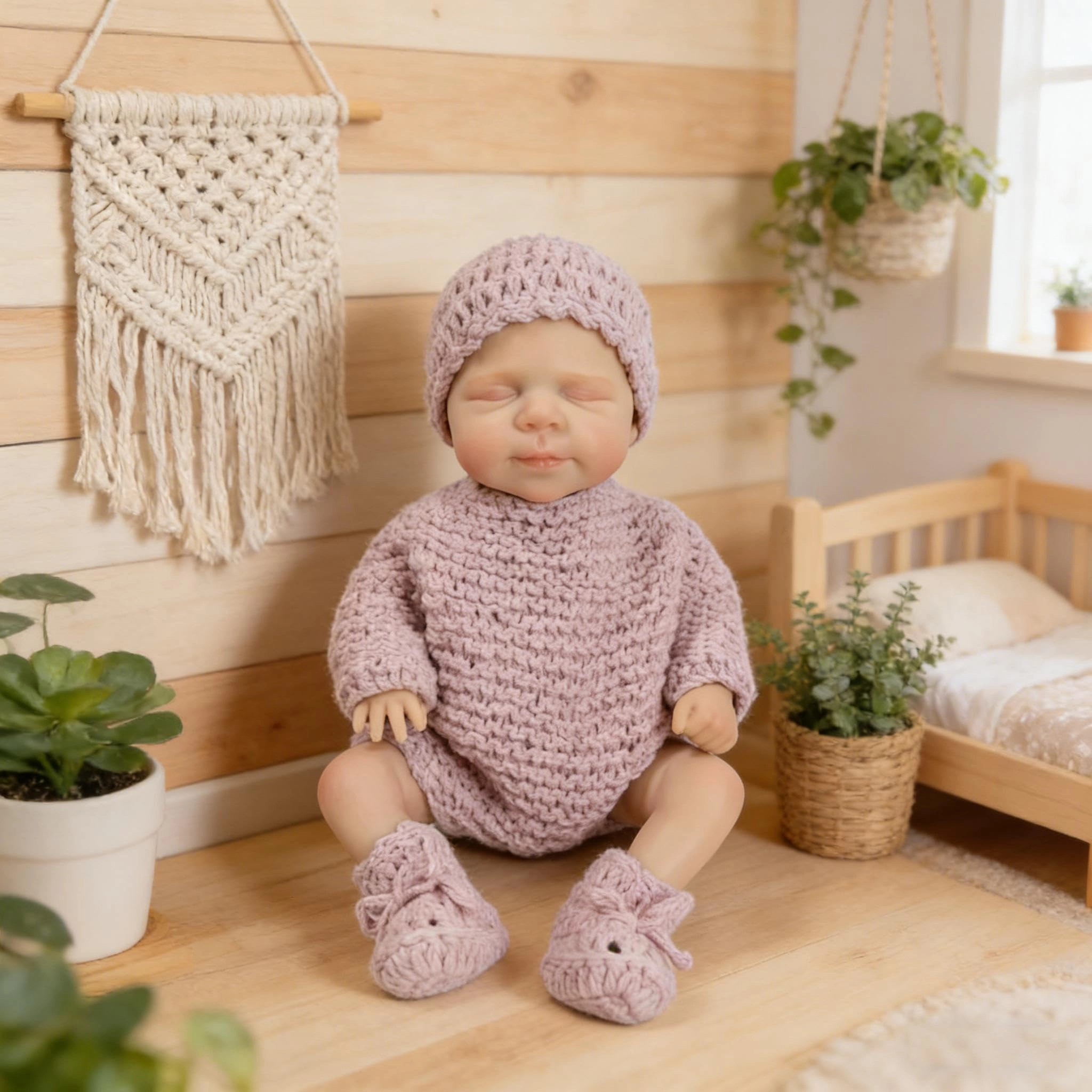 Pascale Reborn Baby Doll - 12 inch Silicone Ages 3+