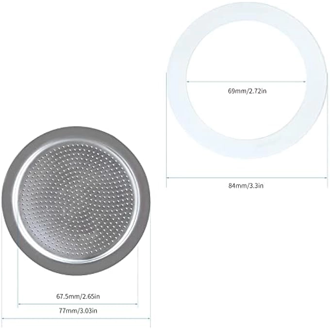 Gasket Seals And Filter Screen - 1012 Cup Size