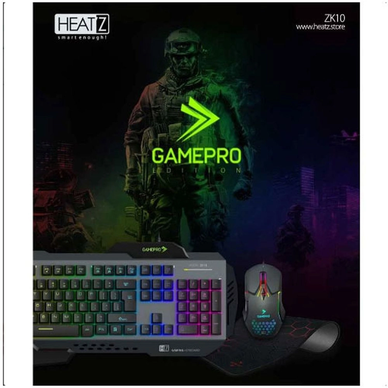 Gaming Keyboard + Gaming Mouse - Standard Wired