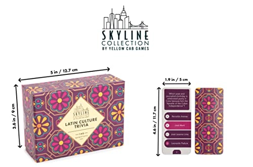 Latin Culture Trivia - English 5 years and up 140 cards