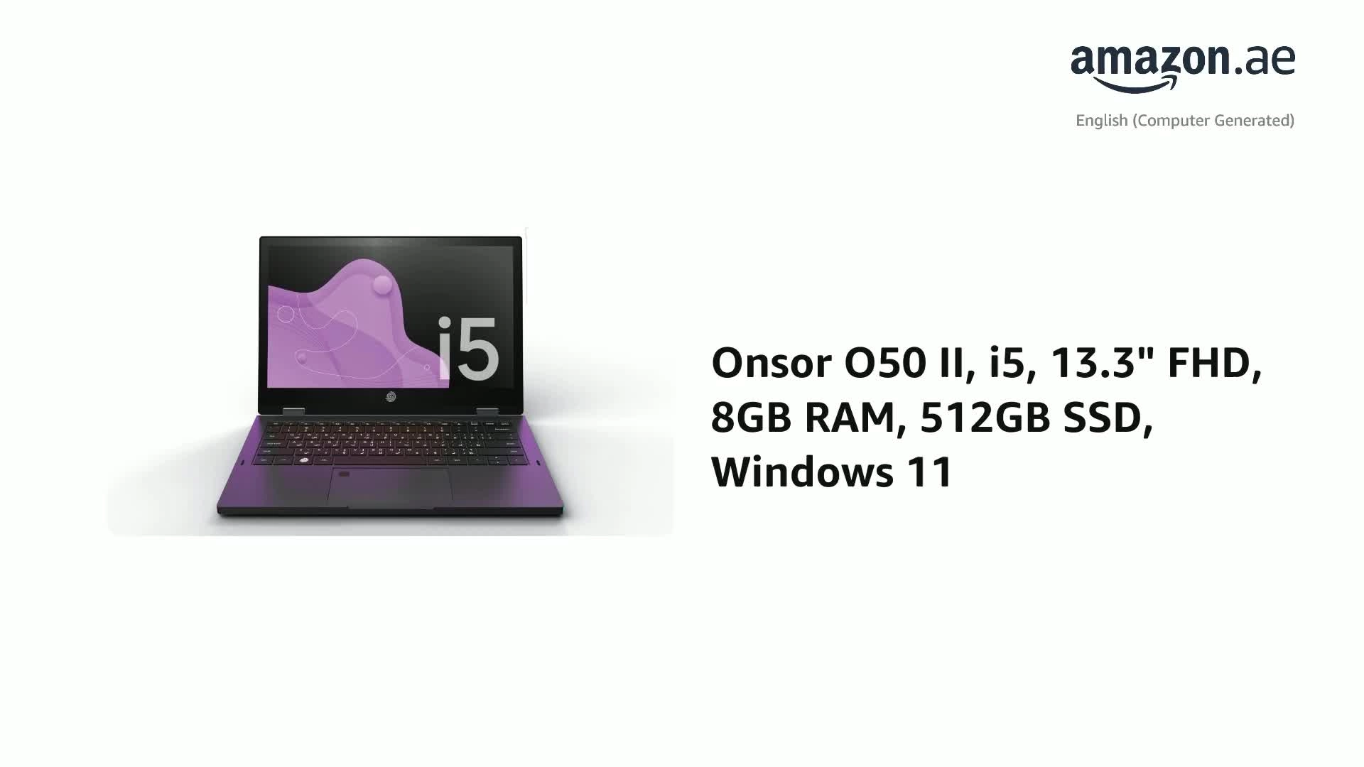 O50 II O50-T1135G78512 - 13.3'' Core i5-1135G7 8GB DDR4 512GB SSD