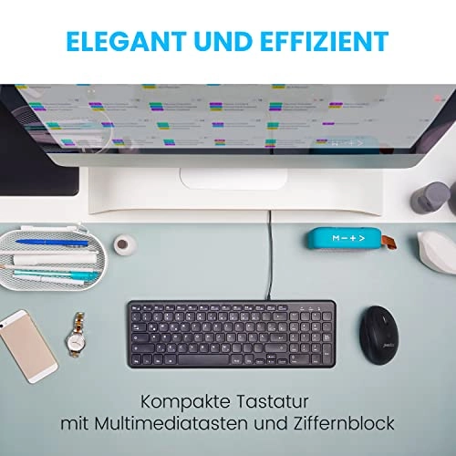 PERIBOARD-213 - QWERTZ Wired