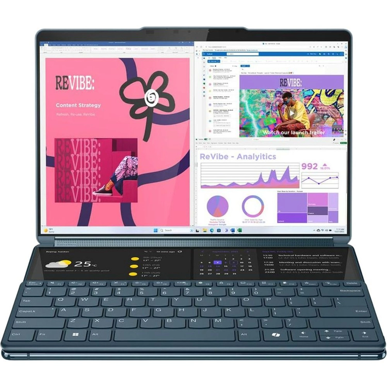 Yoga Book 9i - 13.3'' 1TB 16GB Core Ultra 7 155U