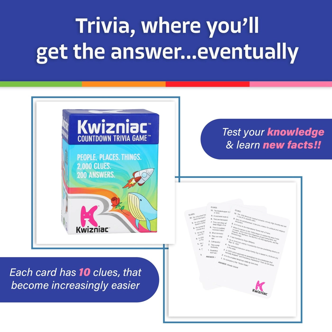 Kwizniac - Card Game