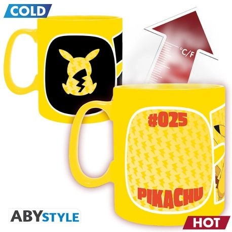 Pokemon Pikachu Heat Change Mug - 460 ml