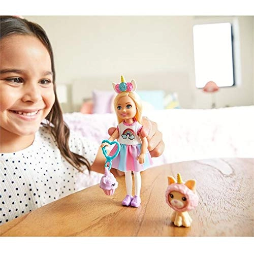 Chelsea Costume Doll - Unicorn costume Keychain charm