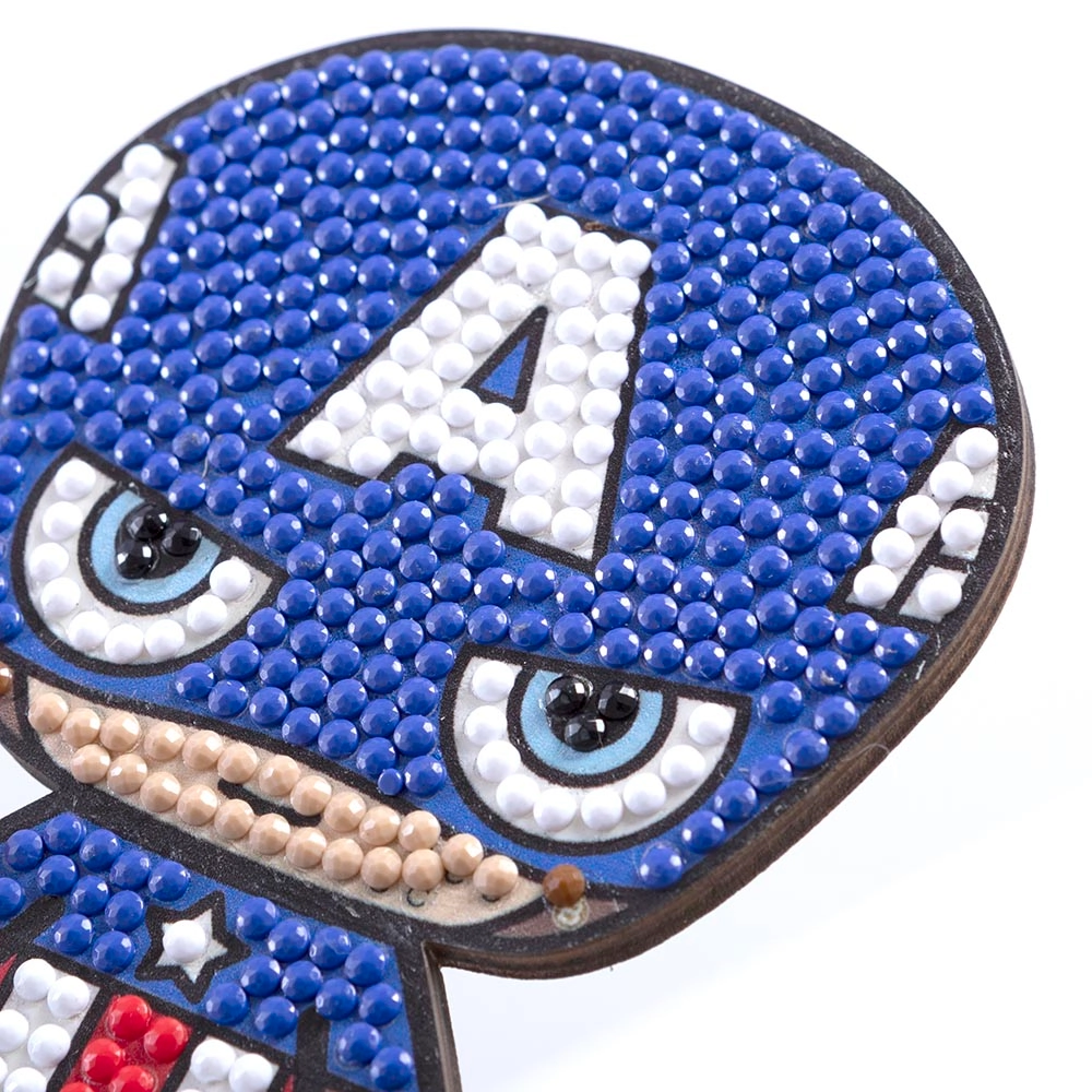 Crystal Art Buddy - Captain America - 6+ years