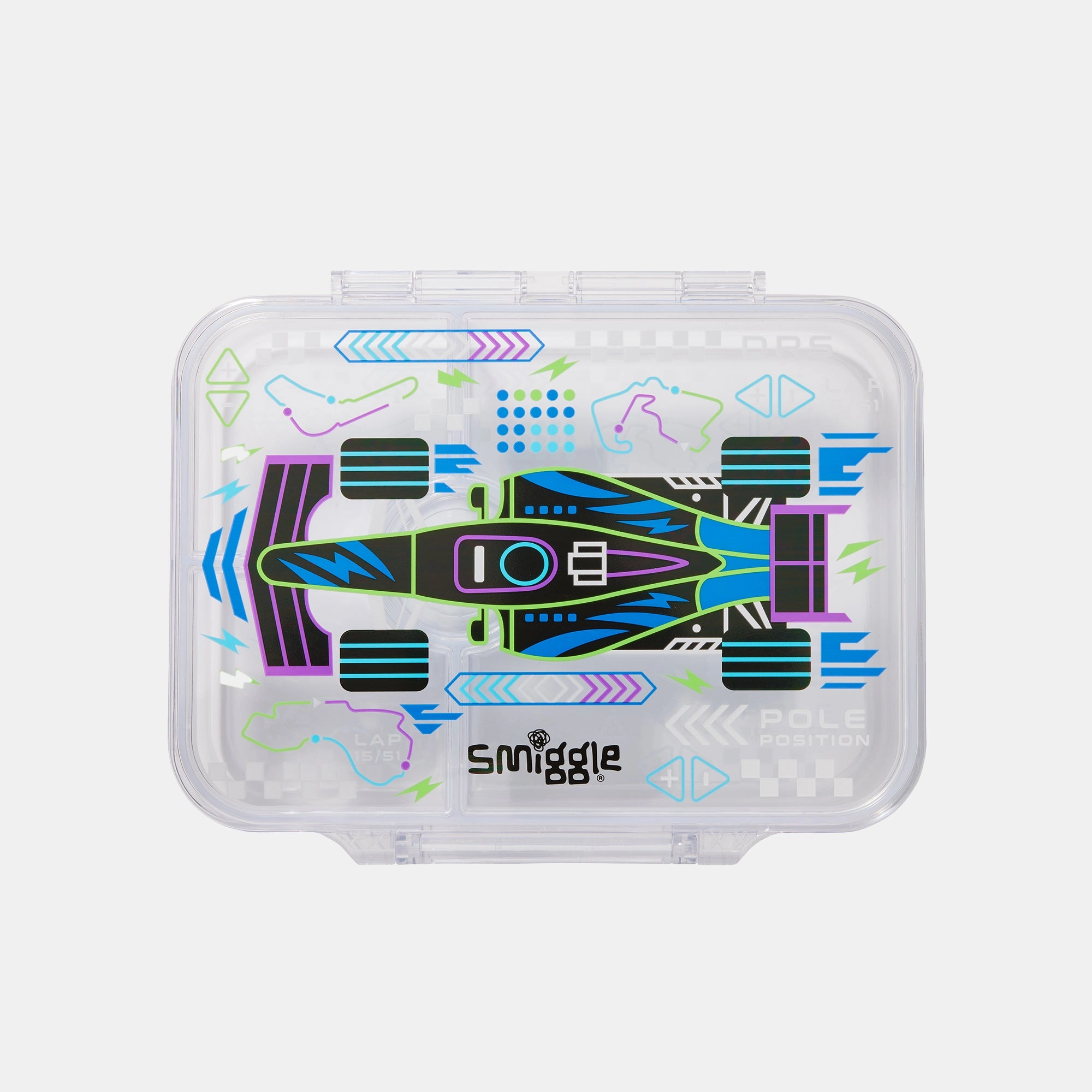 Smiggle Accelerate Bento Lunchbox - 758 Ml