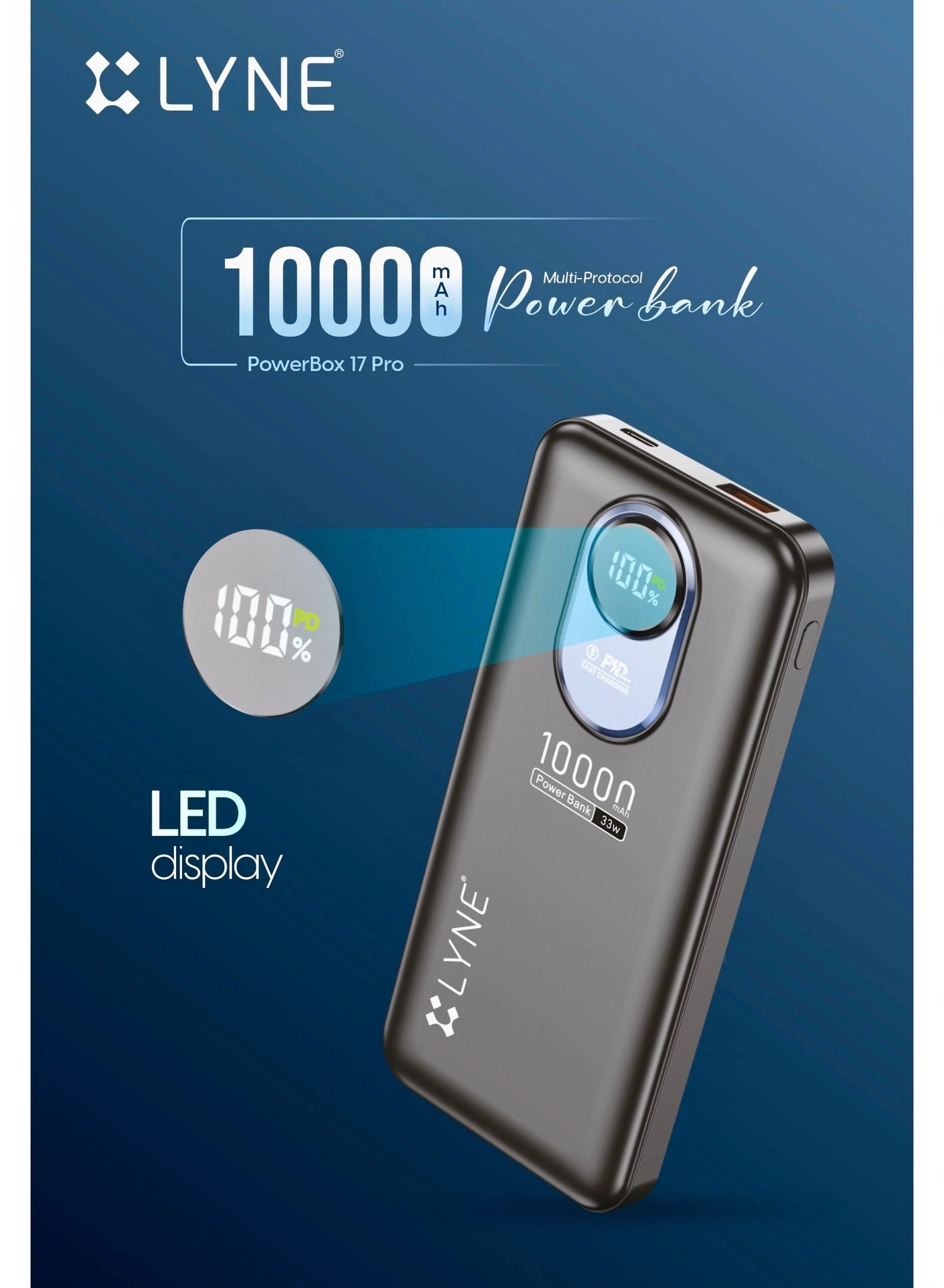 PowerBox i7 Pro - 10000mAh 33W