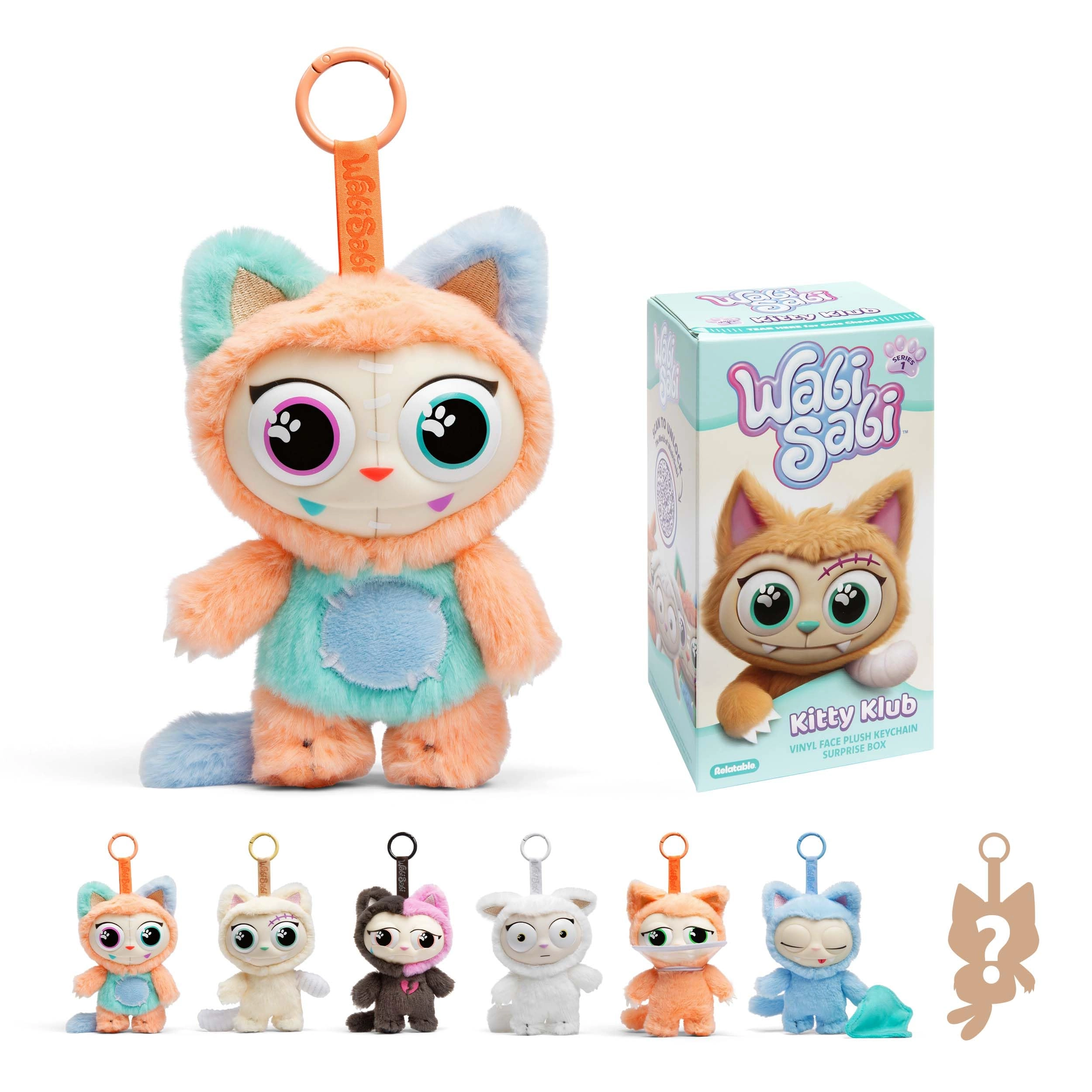 What Do You Meme? WabiSabi Kitties - 7 inches Blind Box Keychain