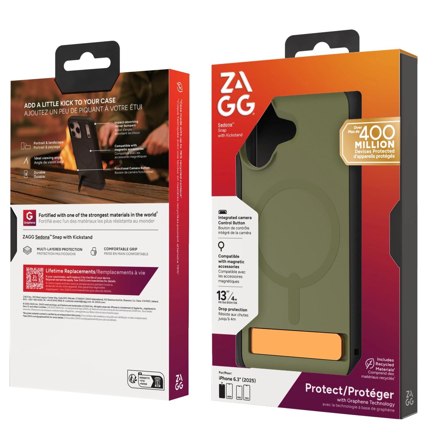 Sedona Snap Kickstand with MagSafe for Apple iPhone 17